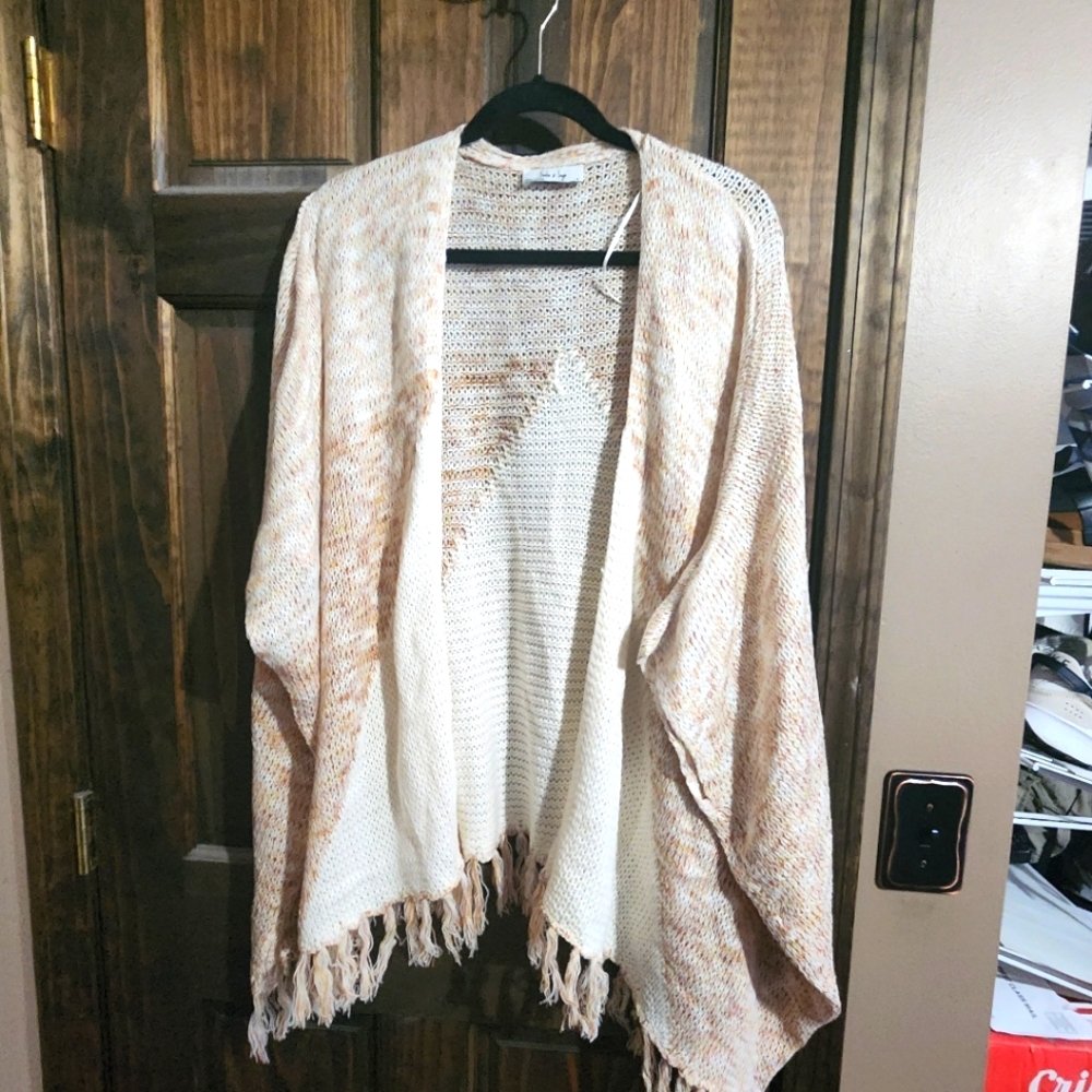 Knitted flowy Cardigan oversized